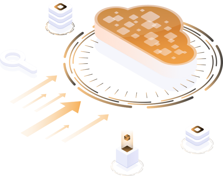 Illustration of generic cloud.