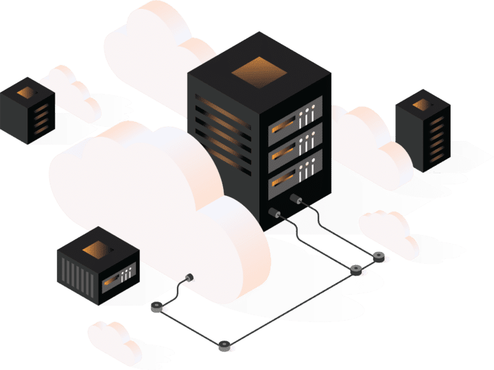 Illustration of public cloud.