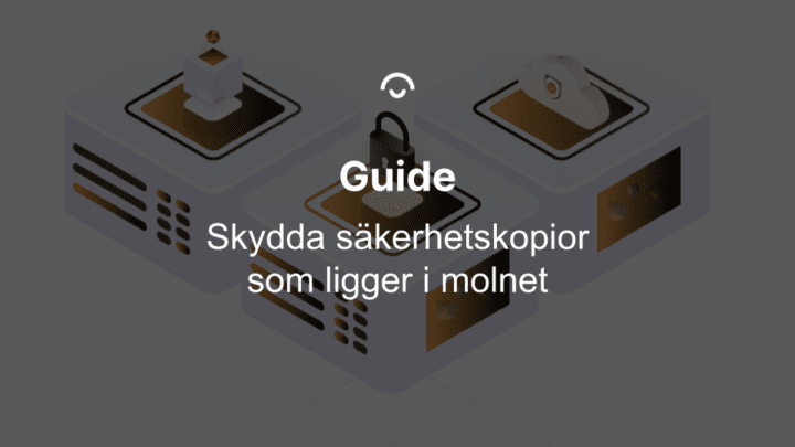 Secure cloud storage, guide in binero cloud, abstract image on secure containers with data. Säker molnlagring, guide i binero cloud, abstrakt bild på säkra containers med data.